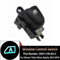 25411-1KL5A-C New LED With Light Power Window Mirror Master Switch For Nissan Sentra Leaf JUKE Rogue X-Trail Qashqai Auto Parts