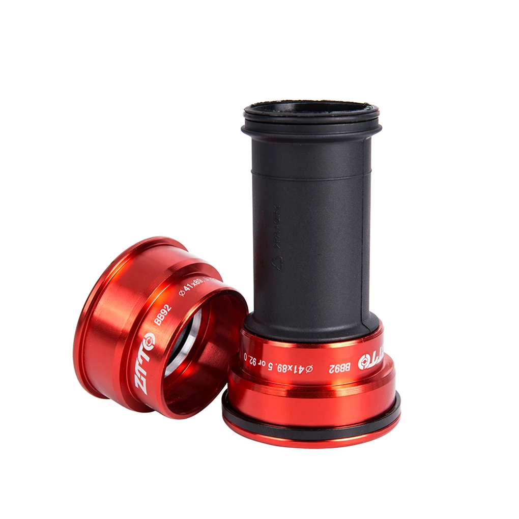 

Велосипедный Нижний Кронштейн ZTTO, профессиональные рабочие запасные части для велосипеда, принадлежности для спорта на открытом воздухе, запчасти для велосипеда BB92, черный