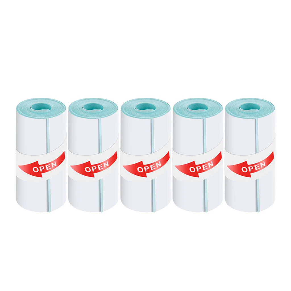 Печатная бумага мини портативный термопринтер бумажная наклейка | Белая