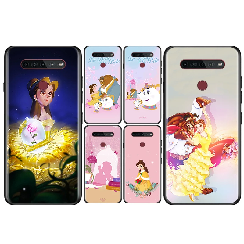 

Beauty And The beast Love For LG K92 K71 K61 K51S K41S K50S K22 Q60 V60 V50S V50 V40 V30 G8 G8X G8S ThinQ Black Phone Case