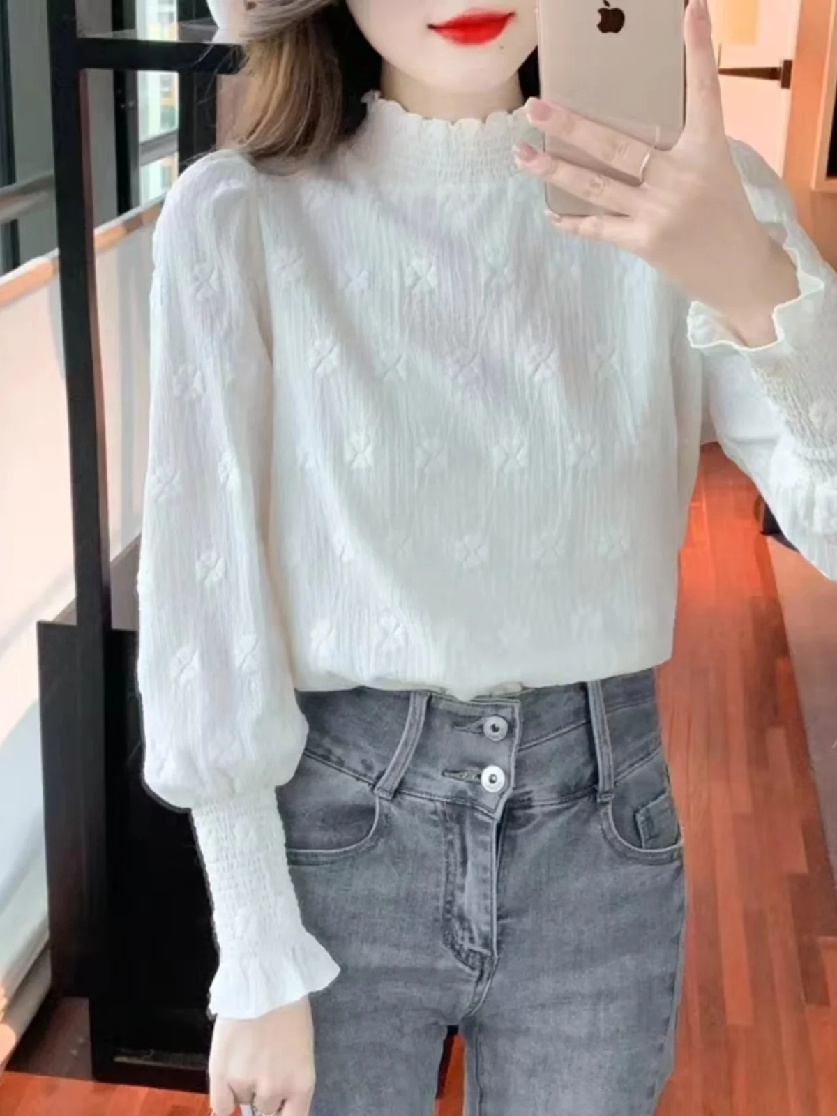 Элегантный утягивающий универсальный модный топ 2024 осень и зима новая теплая