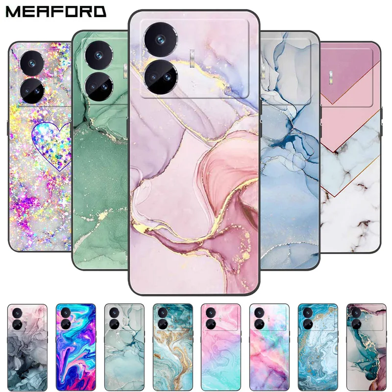 

Case for Realme GT Neo5 SE Cover New Fashion Marble silicon Soft TPU Back Cover For Realme narzo N55 / GT Neo5 SE Phone Cases