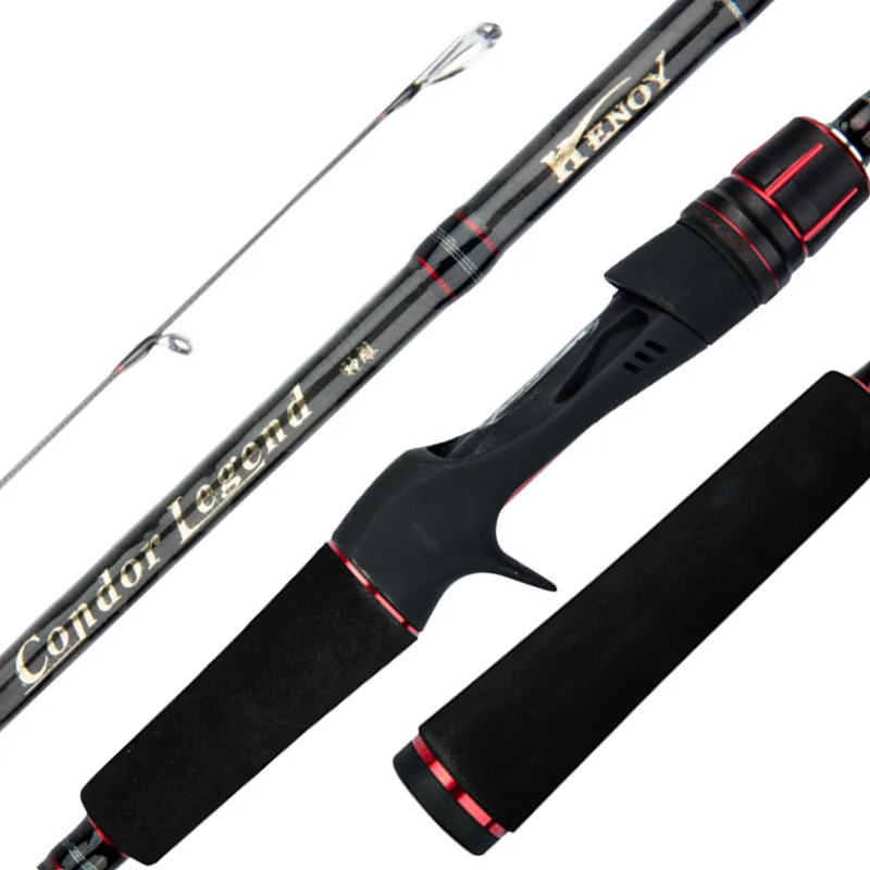 Mavllos Professional Carbon Fishing Rod for Bass Pike 1.98m 2.1m 2.29m 2.4m L.wt 8-25g Fast Action Ultralight Spinning Rod