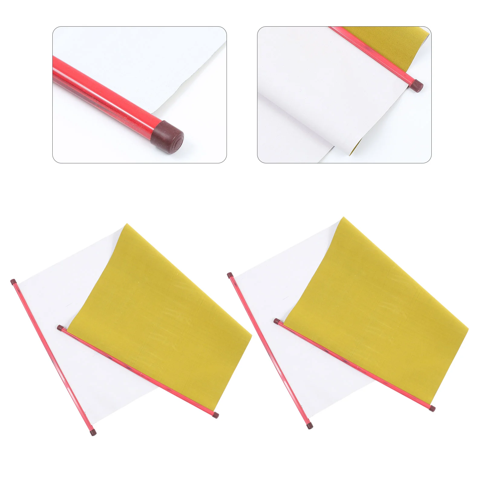 

2Pcs Chinese Water Writing Cloth Calligraphy Practice Pen Calligraphy Scrolls