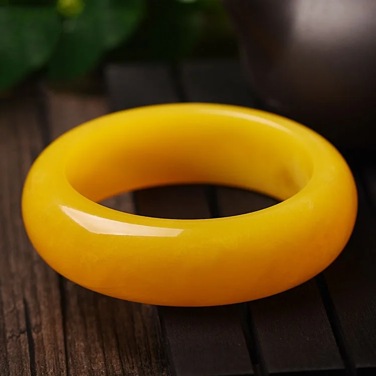 100% сертифицированный натуральный браслет из янтарного пчелиного воска 54-66 мм