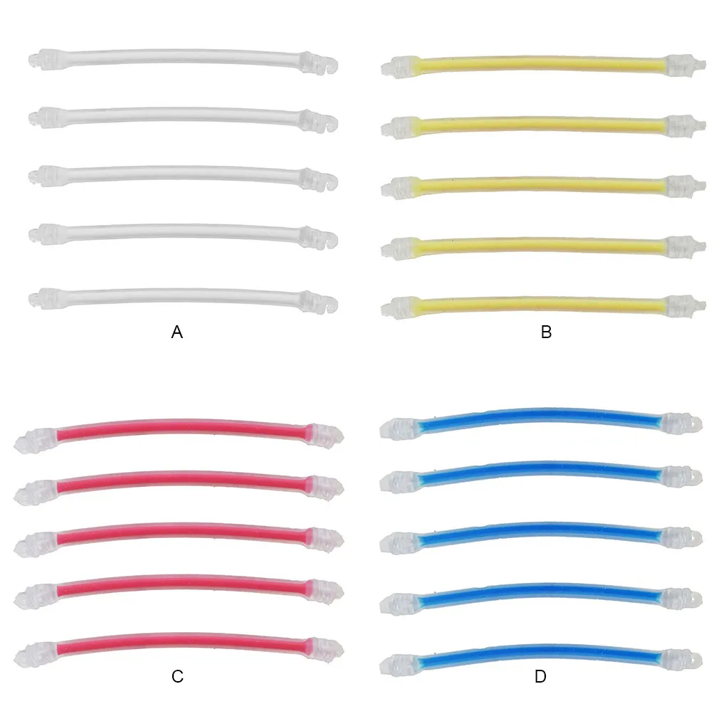 

5 Pieces Racket Vibration Dampener Long Shape Hook Tennis Rackets Shock Absorber Protection Sporting Equipment Red