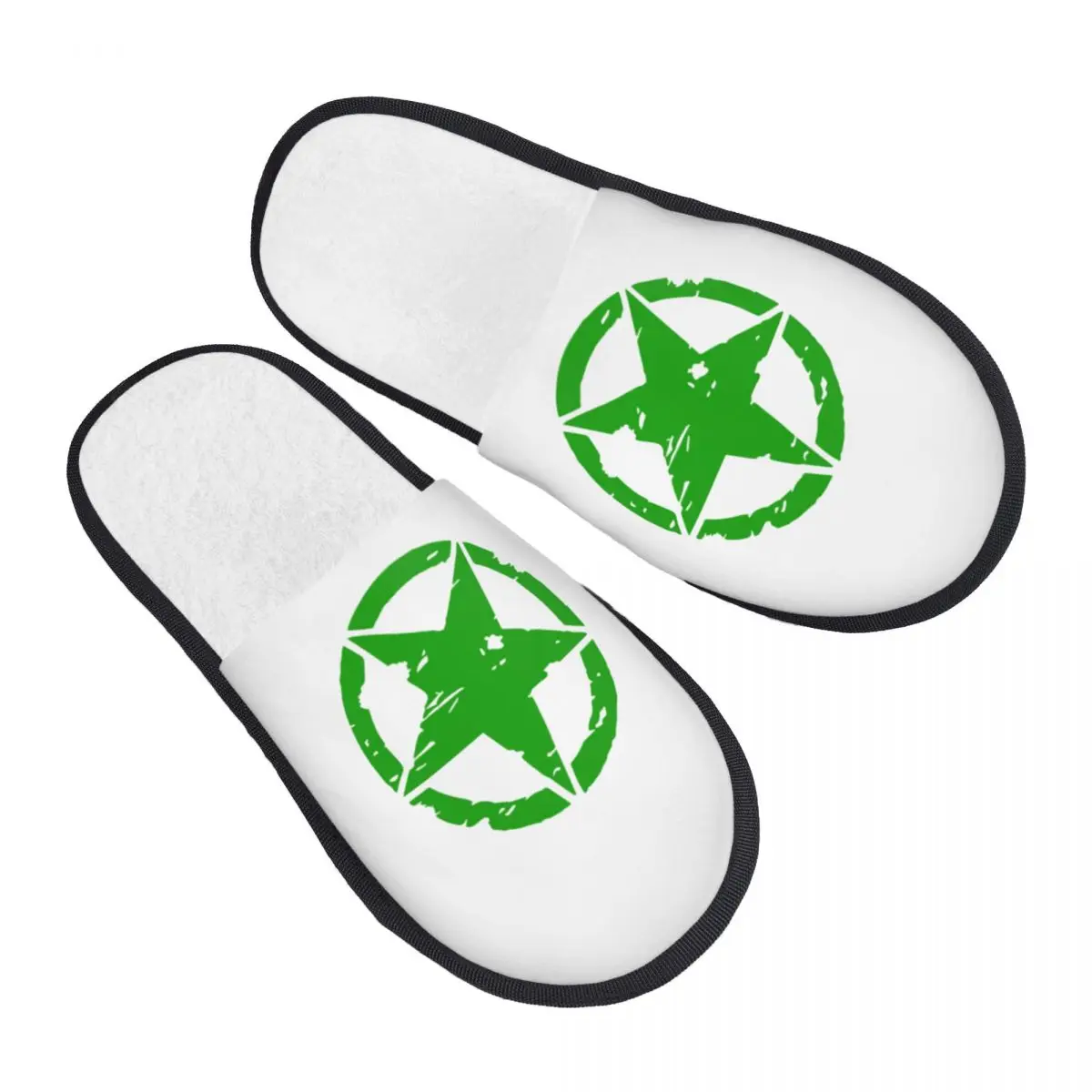 

Американские тактические военные гостевые Тапочки со звездами для спа, женские домашние тапочки с индивидуальным принтом