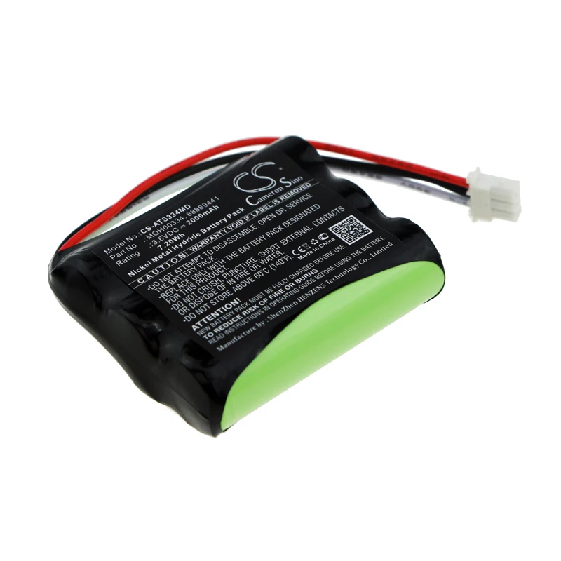 

CS 2000mAh / 7.20Wh battery for ATYS Moniteur Systolique Systoe 88889441, MQH00334