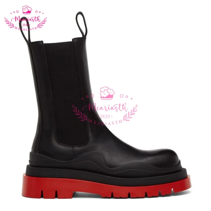 Зимние Роскошные брендовые ковбойские ботинки в стиле панк уличная женская