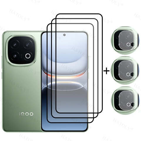 Полное закаленное стекло для Vivo iQOO 13, защитная пленка для экрана камеры, Lenovo Film Vivo iQOO 13, стекло для Vivo iQOO 13, стекло 6,82 дюйма