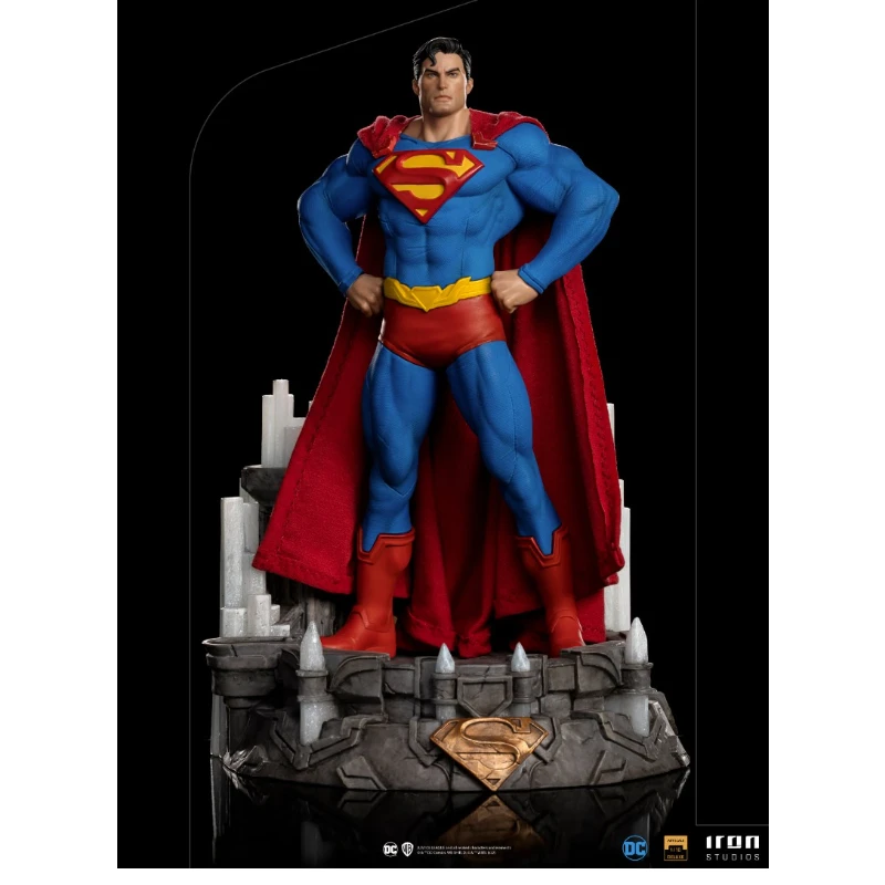 

IRON STUDIOS DCCDCG57821-10 Superman Unleashed Deluxe-DC Comics Art Scale 1ram 10 Boys Gift Collection