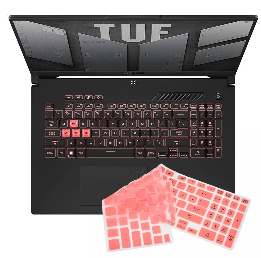 Чехол для клавиатуры ноутбука ASUS TUF Gaming A17 2023 2022 FA707RW FA707RC FA707RM FA707RR FA707XV FA707R FX707ZE FX707ZM