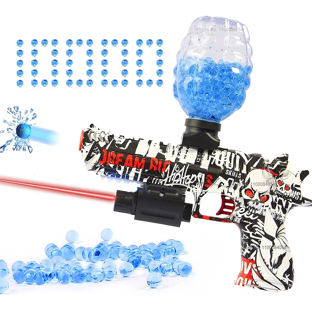 

Desert Eagle Electric Water Beads Gel Blaster Splatter Paint Ball Gun Automatic Pistol Weapon CS Fighting Outdoor Fun Shoot Toy