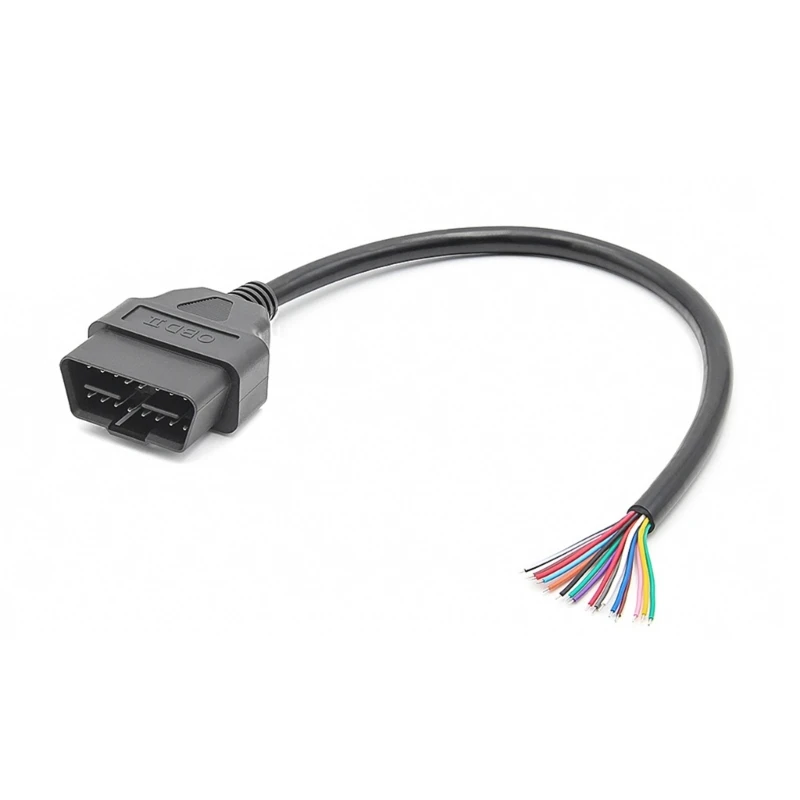 Автомобильный диагностический кабель 16 цветов провод удобный папа-мама 30 см