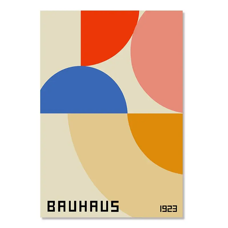 Абстрактные постеры Баухауса