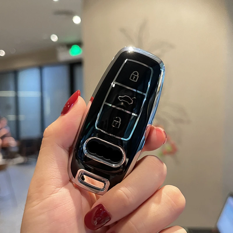 

Чехол для Audi A3 A4 B9 A6 A7 4K A8 E-tron Q5 Q8 C8 D5