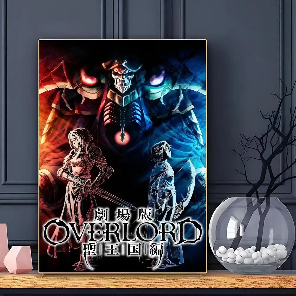 Фото Постер Aniem Overlord HD, самоклеящийся, водонепроницаемый, настенное украшение, идеально подходит для дома, офиса, общежития, спальни, отличный подарок. №4
