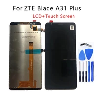 6 0  Original For ZTE Blade A31 Plus LCD Display Touch Screen Digitizer Repair kit For ZTE Smartphone A31 Plus LCD Phone Parts