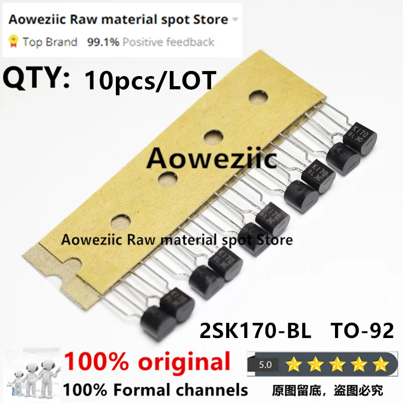

Aoweziic 100% новый импортный оригинальный 2SJ74-BL 2SK170-BL 2SJ74 2SK170 J74 K170 TO-92 аудиосовместимый Транзистор Триод питания