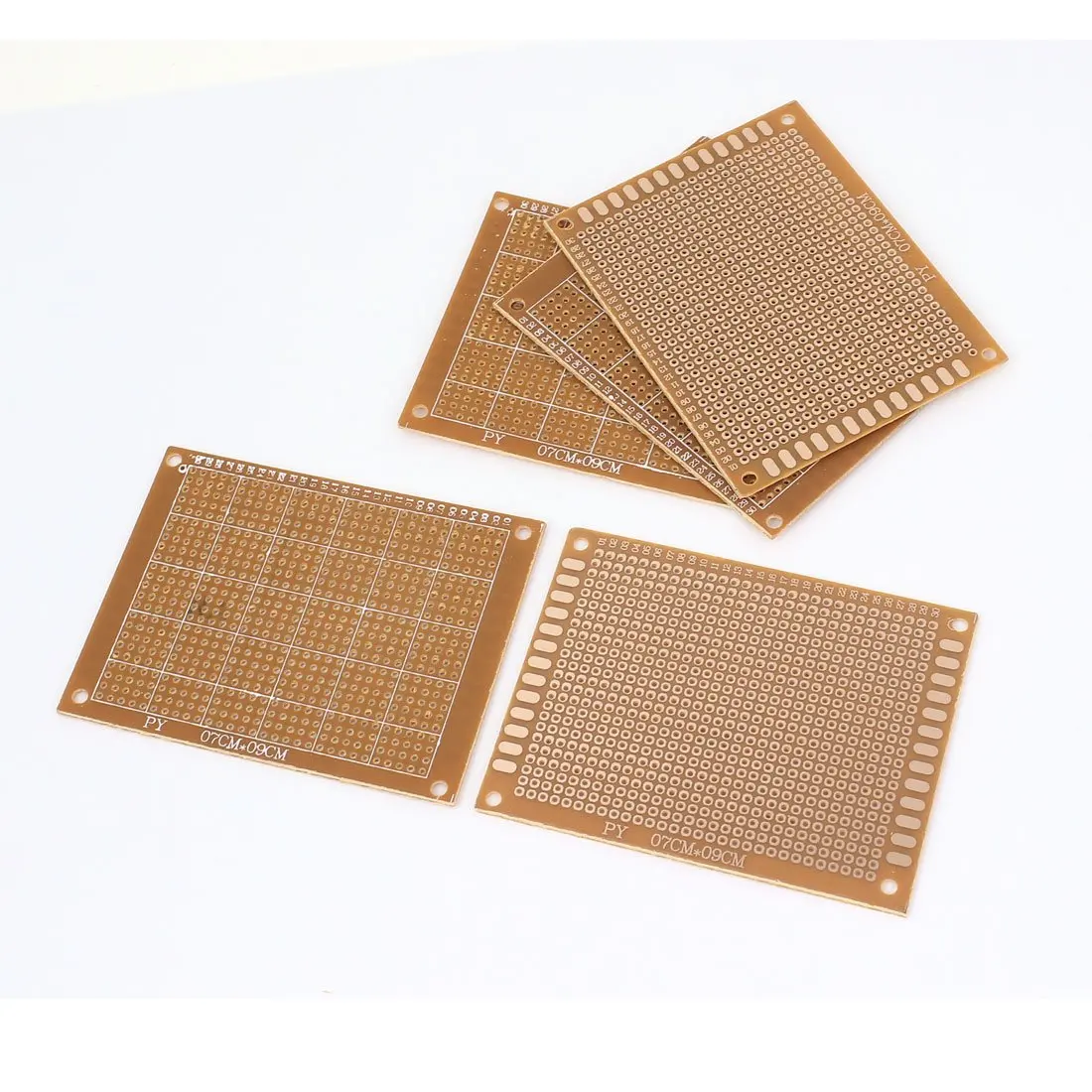 

Keszoox 9cm x 7cm Single Side Prototype Universal PCB Circuit Board 5 Pcs