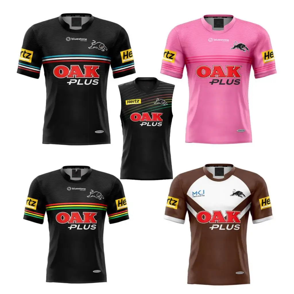

2023 Penrith Panthers Mens Home/Away/Alternate/Warm up Jersey Rugby Jersey