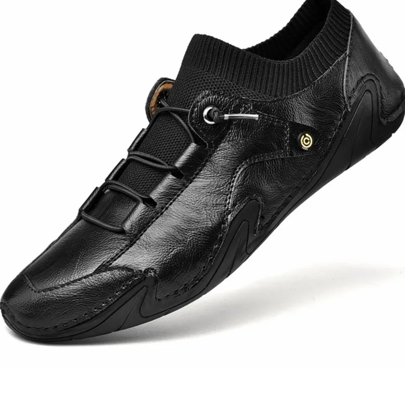 

Men Shoes Casual Leather Handmade Sneakers Breathable formal shoes Driving Designer Mens Loafers Moccasins Zapatos Shoes