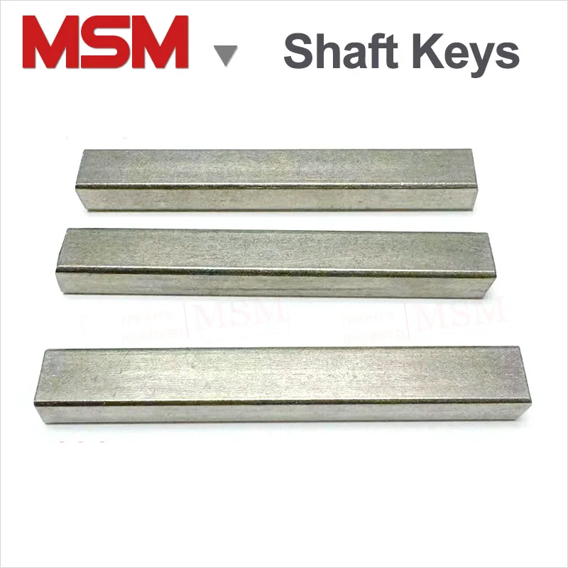 10 шт. прямоугольные ключи из нержавеющей стали GB1096 тип B плоские концы 8x7x длина