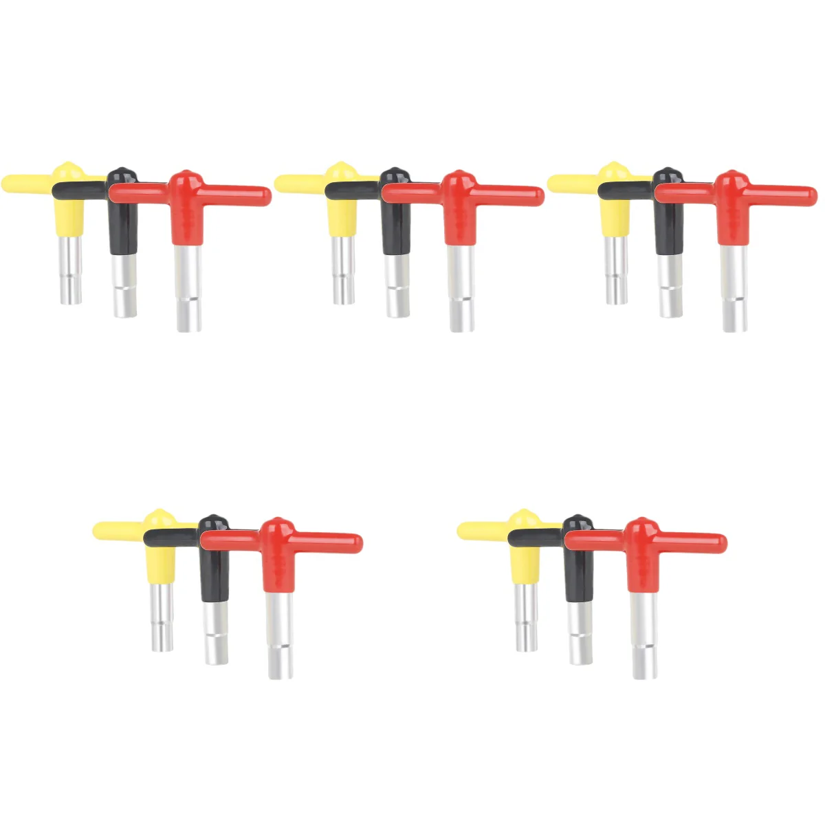 

15 pcs Drum Key Tuner T-shaped Drum Keys Universal Drum Tuning Key Tools Drum Wrenches for Drummers