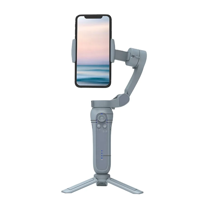 

2021 New 3-Axis Handheld USB Charging Smartphone For Mobile Phone Action Camera Gimbal Stabilizer