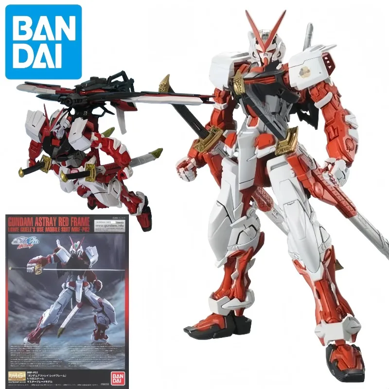 Фото Коллекционная модель Bandai MG 1/100 MBF-P02KAI Astray Red Frame Kai: сборная фигурка-меха по аниме Gundam SEED №1