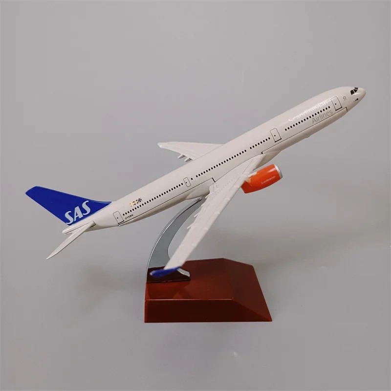 

Модель самолета из металлического сплава в скандинавском стиле SAS Airbus 330 A330, 16 см