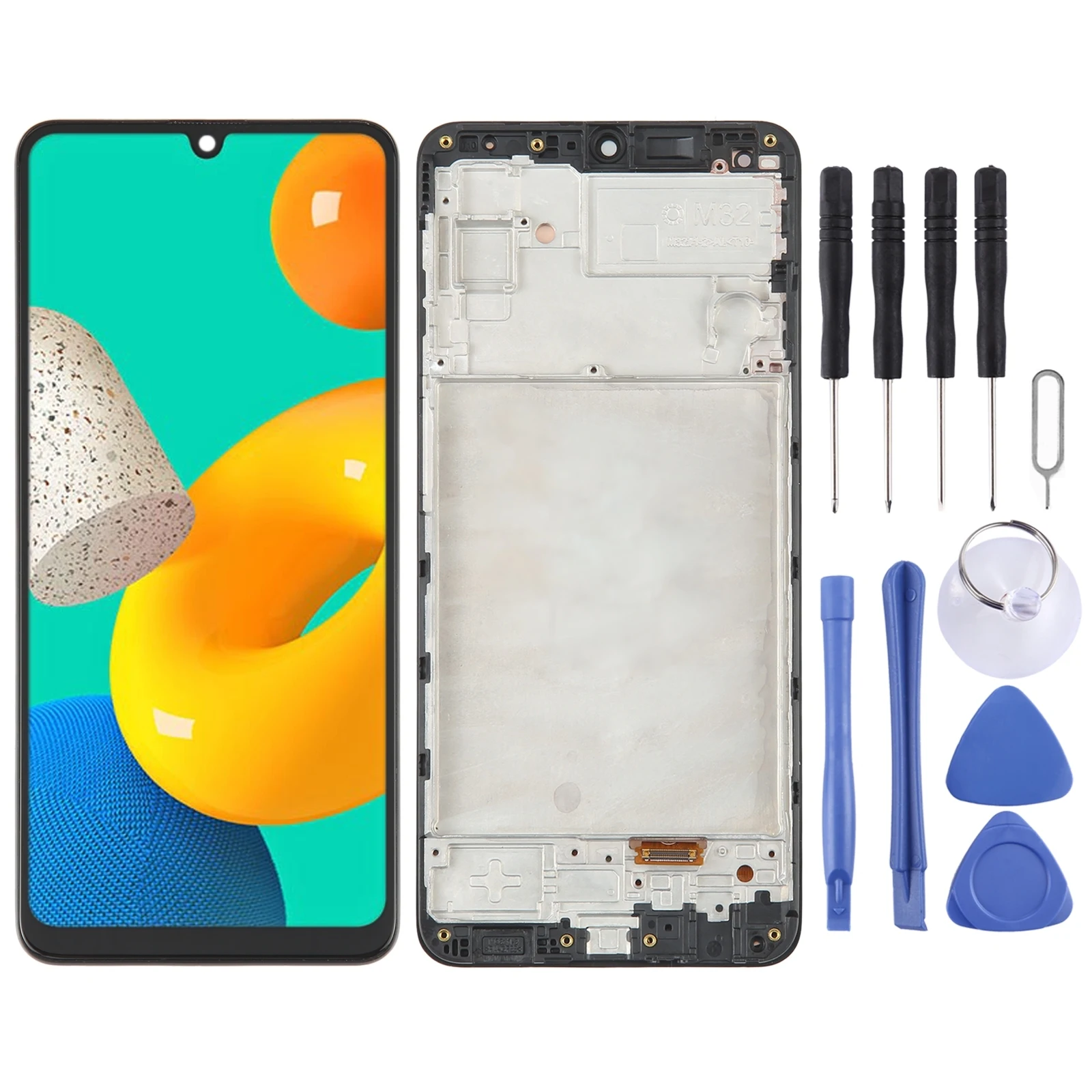 

OLED ЖК-экран для Samsung Galaxy M32 SM-M325 дигитайзер в сборе с рамкой