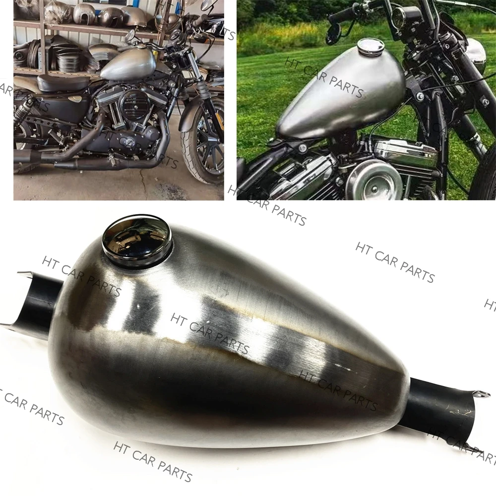 Винтажный топливный бак для мотоцикла Harley Davidson SPORTSTERC X48 883N 1200C 38X25X22 ручной работы