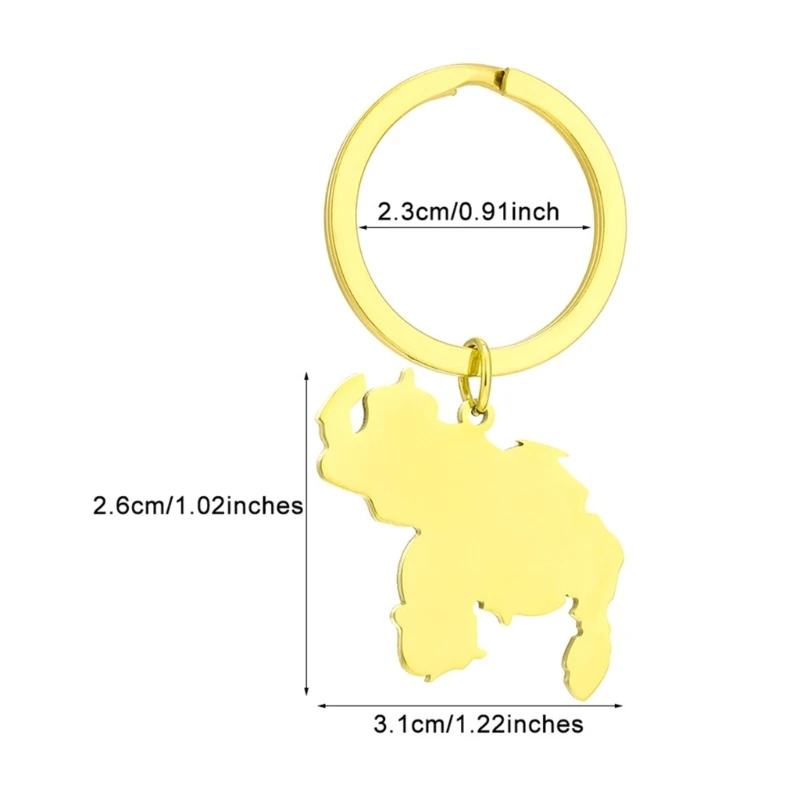 Брелоки для ключей с картой Венесуэлы подвески сумки прочные украшения рюкзака