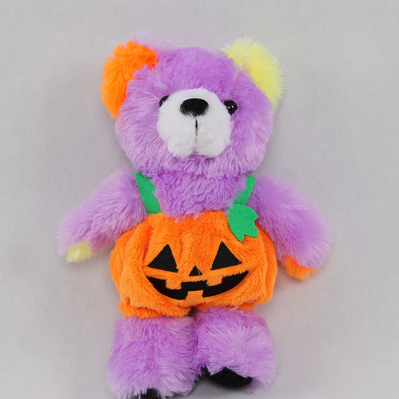 

Plush toy Halloween Colored Pumpkin Bear Gifts Cute Bear Bear Doll