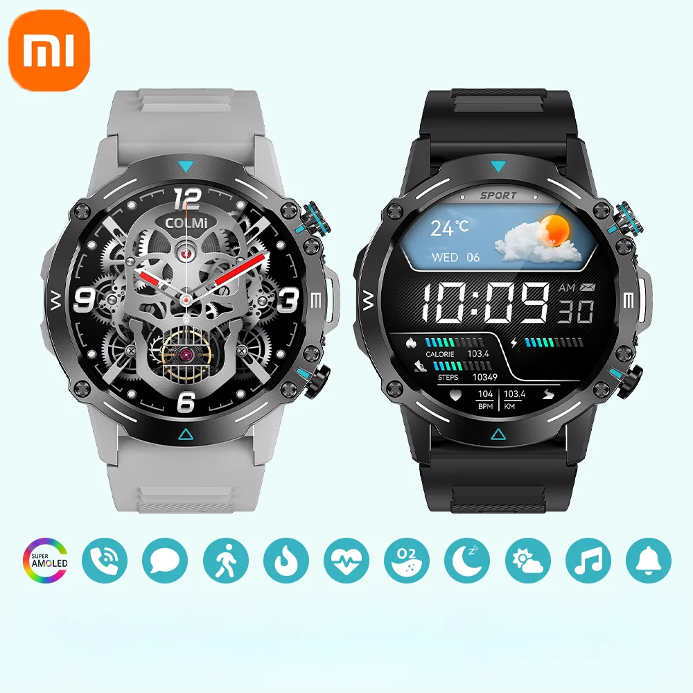 

Xiaomi Sport Mi Watch AMOLED 466*466 Big Touch Scrern Bluetooth Call Waterproof Watch Health Monitoring For Men Life