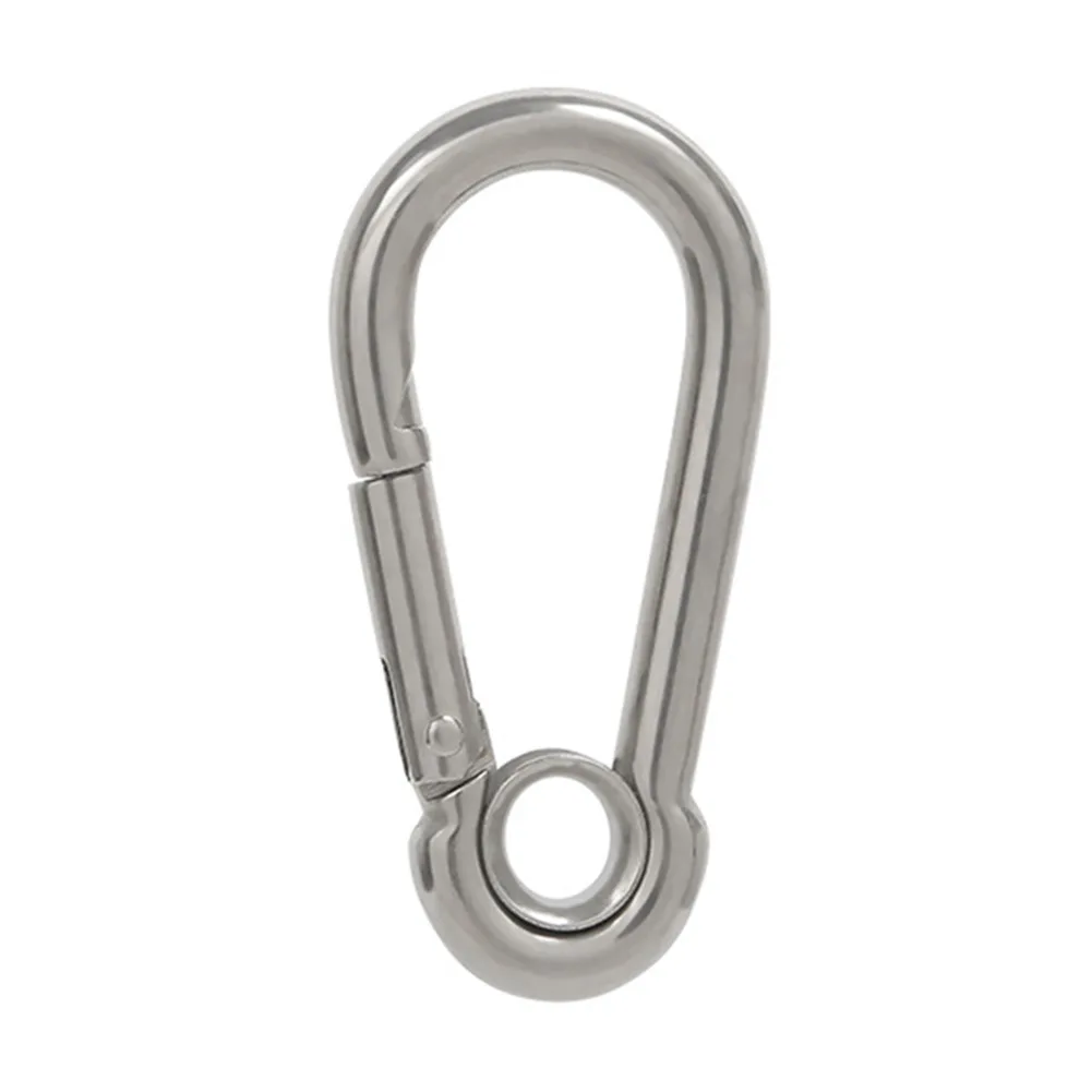 

1Pc Multisize Outdoor Climbing D Shape Buckle Carabiner Survial Key Chain Climb Hook Clip Outdoors Backpack Buckle Keychain Tool