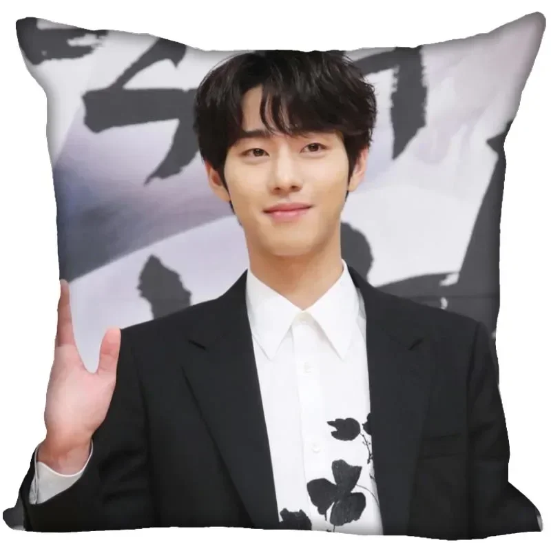 Ahn Hyo Seop Квадратная Декоративная Наволочка Экологически Чистая Хлопковая