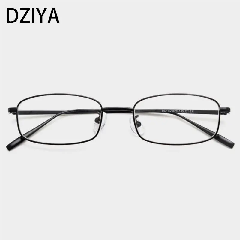

Retro Rectangular Ultralight Ladies Men Optical Glasses Anti Blue Light Glasses Fashion Metal Frame 60040