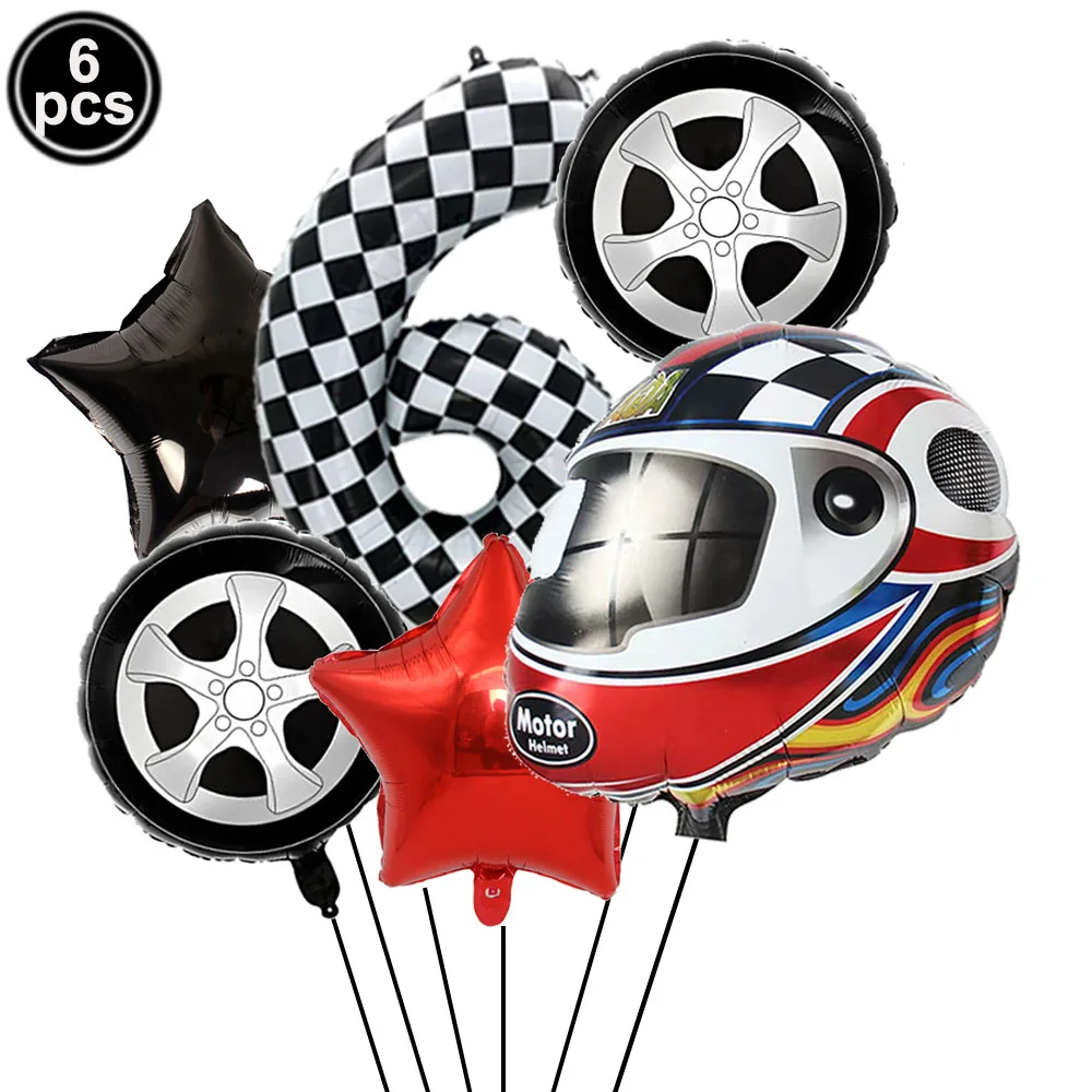 

Набор декора для дня рождения "Гоночные автомобили"