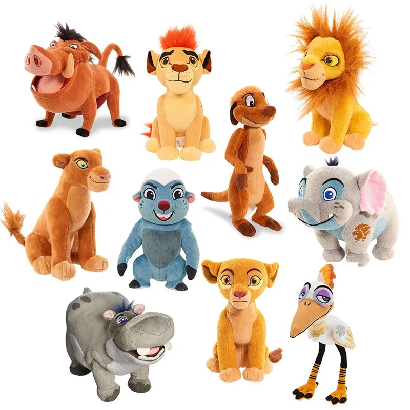 

The Lion Guard Plush Toy Kion Fuli Kiara Nala Timon Bunga Ono Beshte Mtoto Stuffed Animals Kids Toys for Boys Girls Children