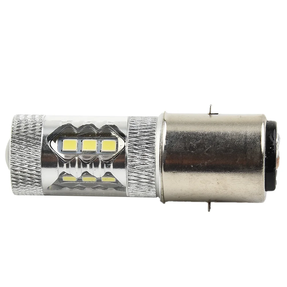 Fog Light Bulb 6000-6500K 80W Accessories BA20D H6 DC 12-24V DRL LED Headlight Motorcycle Bike Moped