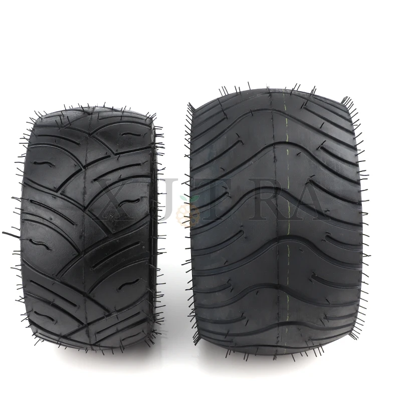 

Front tire 13x5.00-6 Rear 13x6.50-6 Tubeless for Mini Pocket Bike Scooter Go Kart ATV Folding Quad Dirt