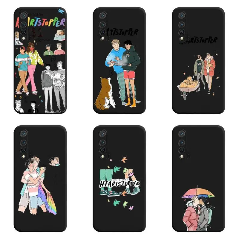 

Heartstopper Phone Case For Huawei Nova 6se 7 7pro 7se honor 7A 8A 7C 9C Play