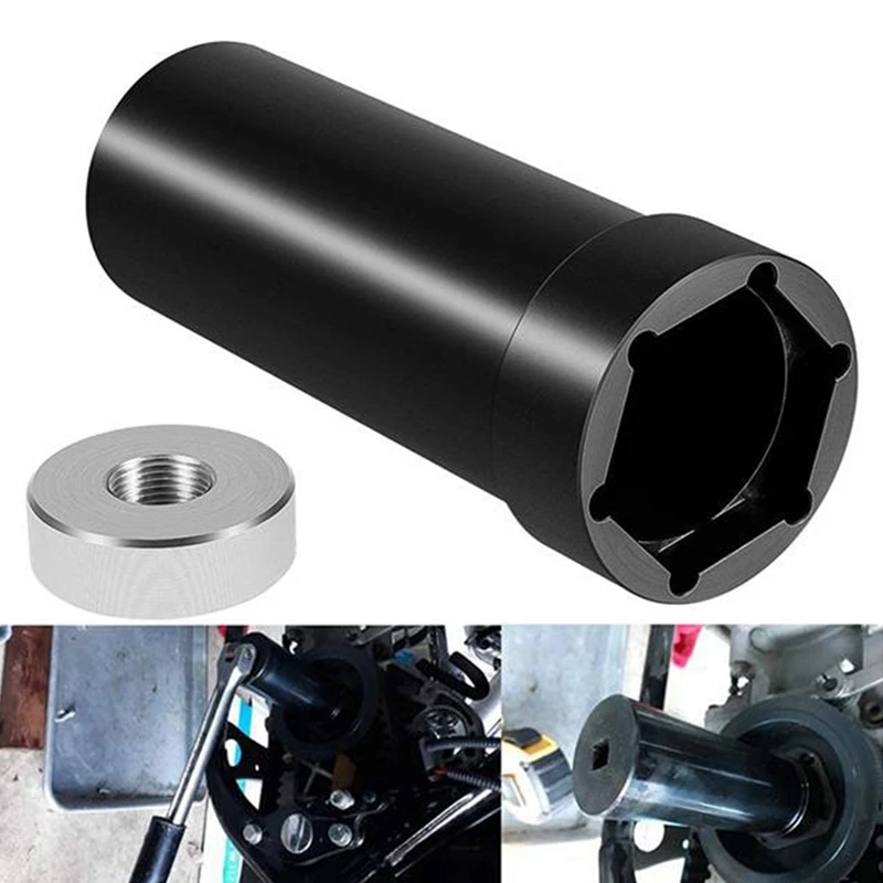 

Motorcycle Twin Cam Spindle Sprocket Socket Tool Spindle Pulley Socket Tool for Twin Cams/2006 Dyna