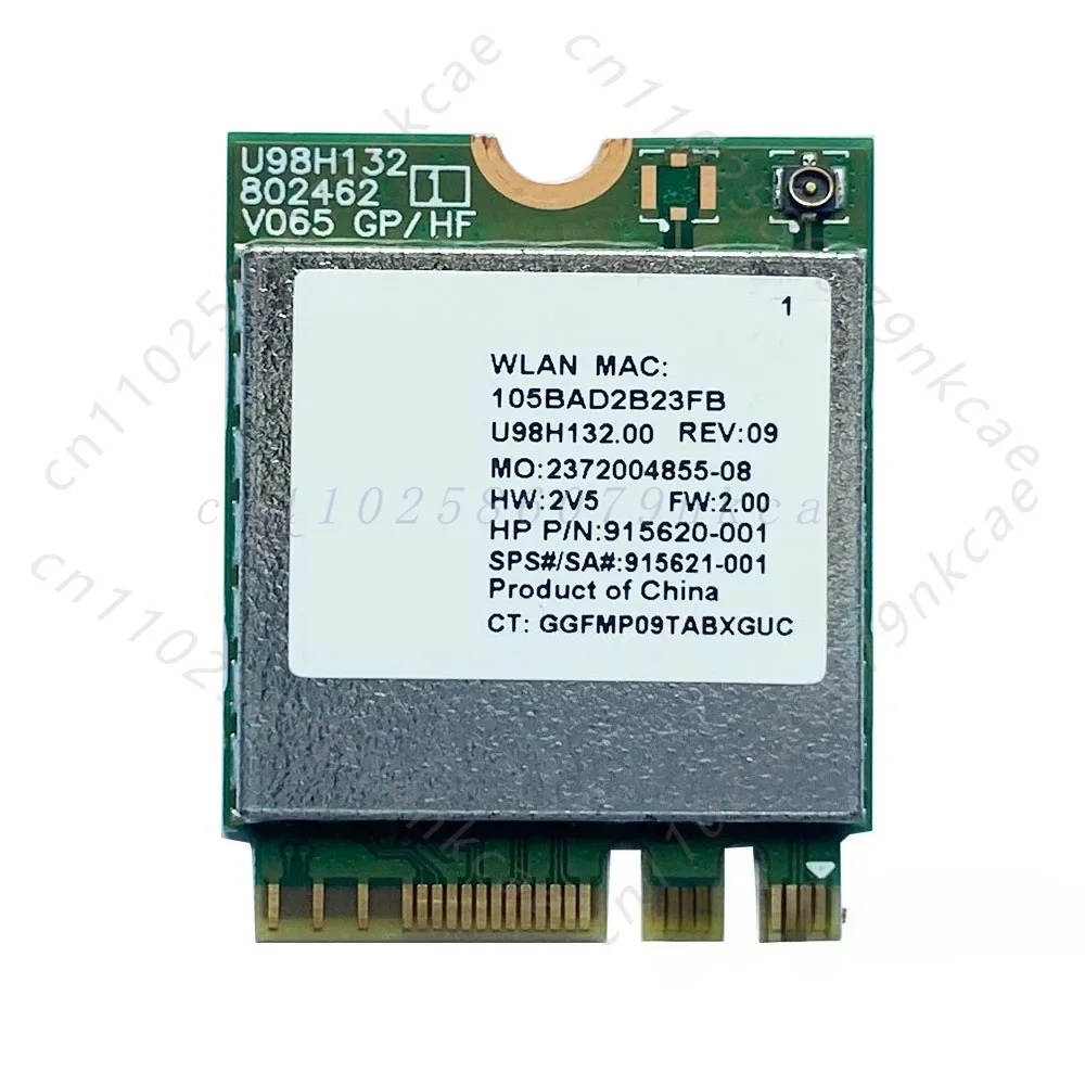 Фото Универсальная версия для беспроводной сетевой карты HP RTL8821CE AC 433M + 4.2 Bluetooth 915621-001 №1