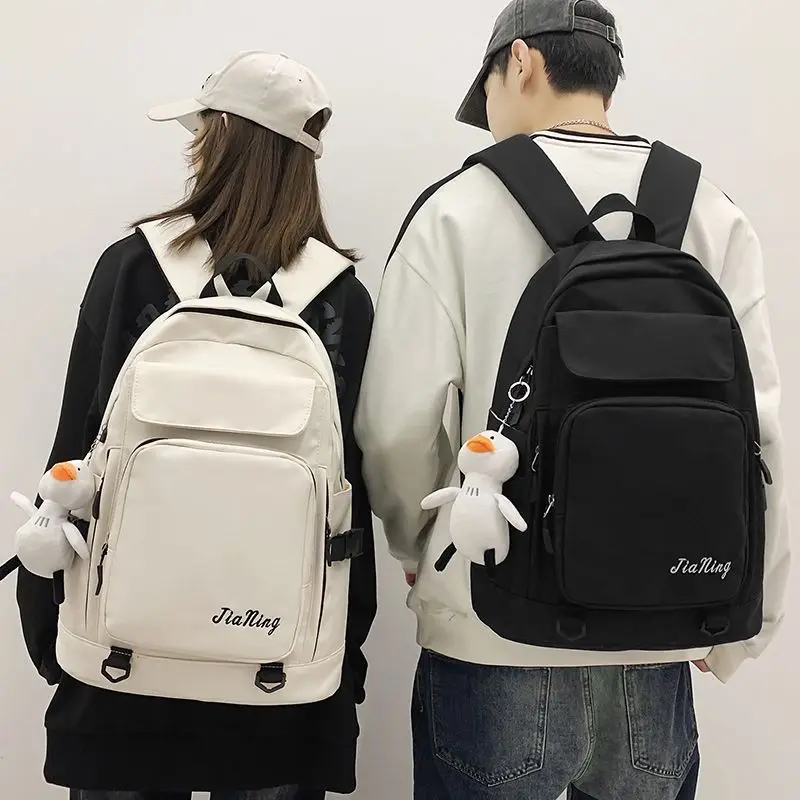 

Qyahlybz children boys and girls school bag men's large capacity backpack for college students men's casual travel bags