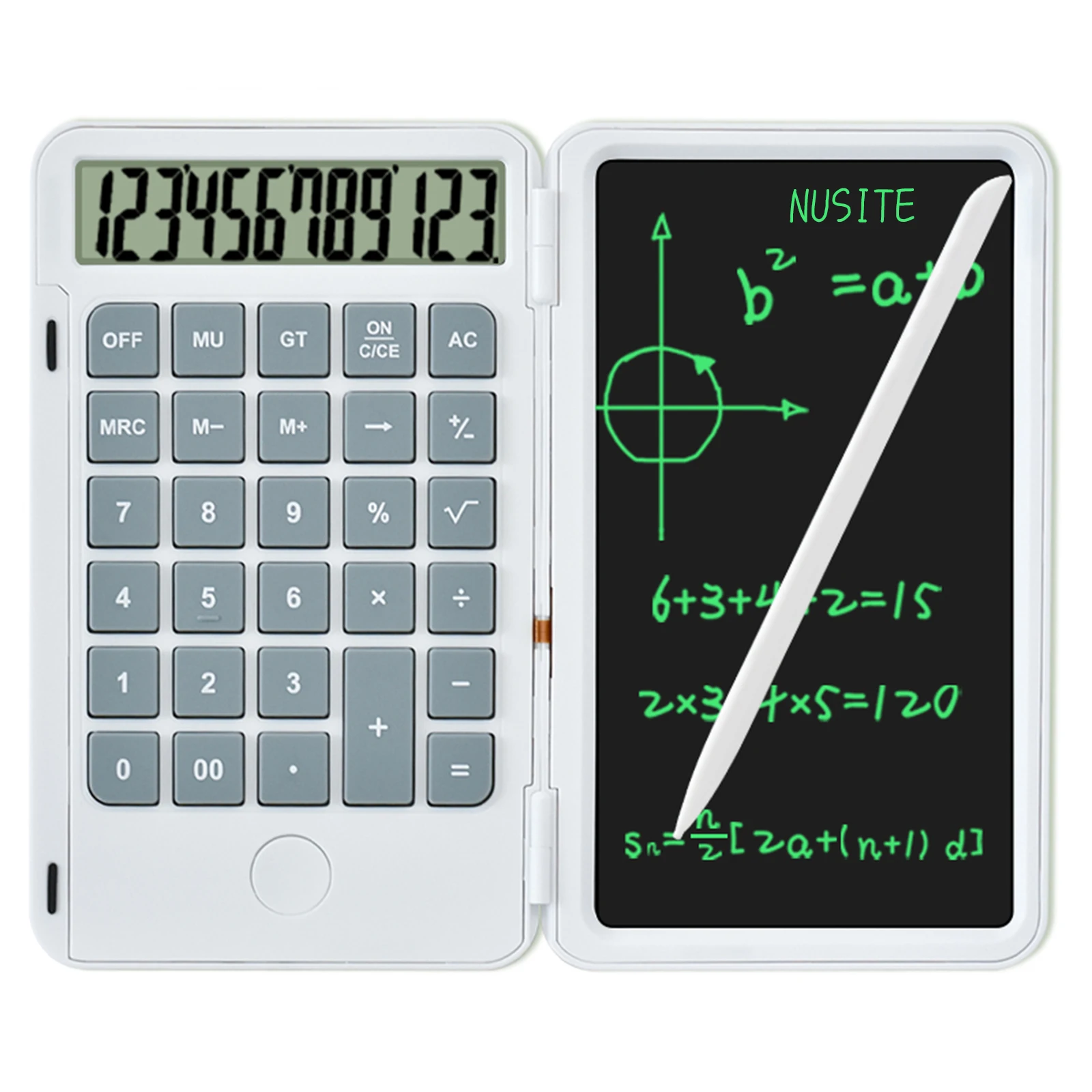 

6 Inch Calculator USB LCD Writing Tablet Portable Rechargeable Drawing Board Office Handwriting Notebook For School And Working