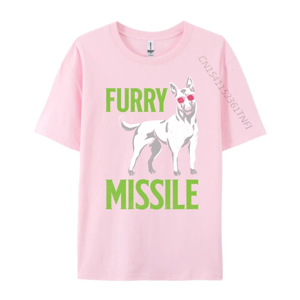 Бельгийская овчарка Furry Missle Malinois Dog Owner Серая рубашка Футболка с рисунком Зимняя