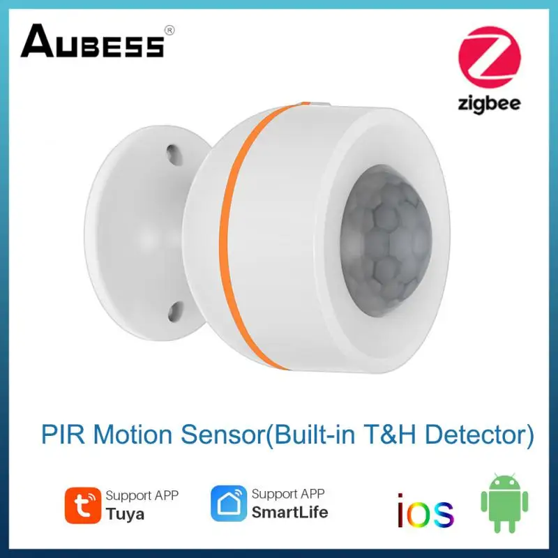 

Инфракрасный датчик движения Zigbee, Встроенный детектор T & H, для умного дома, Аварийная сигнализация, дистанционное управление